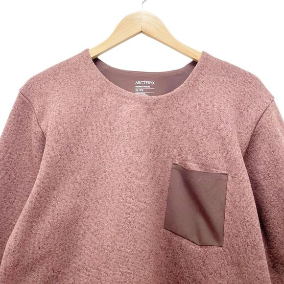 NWT Arc’teryx Covert Sweater Activewear Mauve Inertia Heather Womens Size XL NEW - Picture 7 of 16